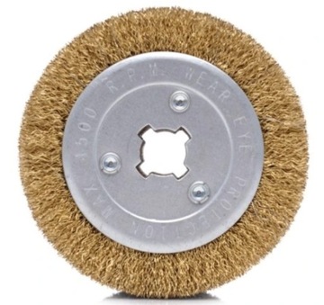ВАЛИКОВЫЙ ШЛИФОВАЛЬНЫЙ ДИСК, ПРОВОЛОЧНАЯ ЩЕТКА, 120 ММ