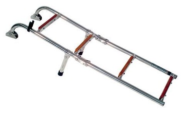 ЛЕСТНИЦА НА КОРМУЮ ЯХТЫ 4-СТУПЕНЧАТАЯ Сталь А4 + ТИК