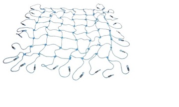 СЕТКА ДЛЯ ЛАЗАНИЯ 200х210 ДЕТСКАЯ ПЛОЩАДКА СИНЯЯ