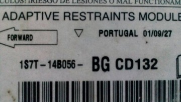 Sensor moduł AIRBAG Ford Mondeo mk3 1S7T-14B056-BG