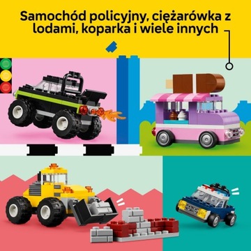 LEGO CLASSIC Kreatywne pojazdy 11036