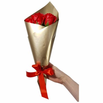 Букет мыльных роз, ароматные мыльные цветы, 40 см, ПОДАРОК ​​НА ЖЕНСКИЙ ДЕНЬ