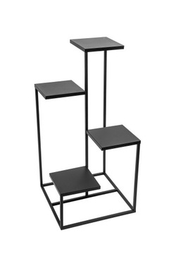 ПОДСТАВКА ДЛЯ ЦВЕТОВ, МЕТАЛЛИЧЕСКАЯ ПОДСТАВКА, КВАДРАТНЫЙ ЛОФТ, ПОЛЬСКОЕ ИЗДЕЛИЕ, 4 горшка