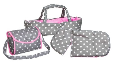 Набор коляска 3в1 для кукол, СУМКА-ПОСТАЛЬНОЕ, ПОСТЕЛЬНОЕ ПРИНАДЛЕЖНОСТИ