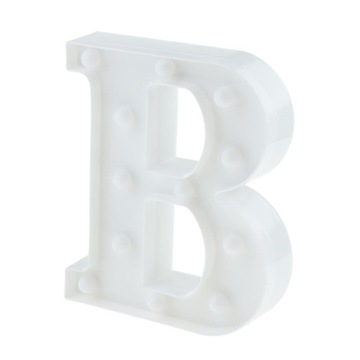 Decorative LED Letter Tent Sign with Lights B
