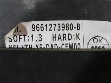 DISPLEJ HEAD UP CITROEN C6 9661273980
