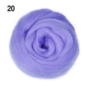 Non Finished Wool Felt Doll DIY Handmade Material