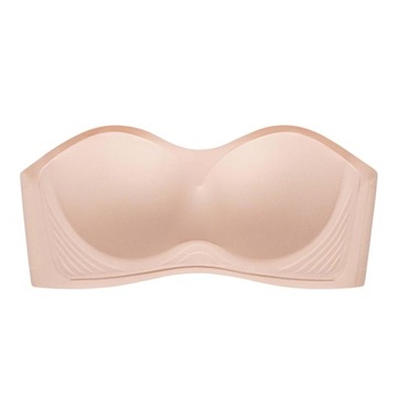 Women Strapless Bra Invisible Bra Clothing Skin XL