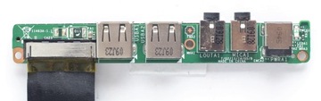 MODUŁ AUDIO USB GNIAZDO ZASILANIA MSI X430