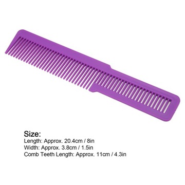 Профессиональная тонкая карманная расческа.