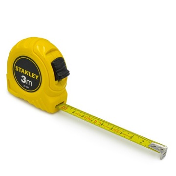 Рулонная линейка Stanley, измерительная лента, лента 3 м