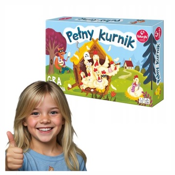 GRA PLANSZOWA KUKURYKU PEŁEN KURNIK