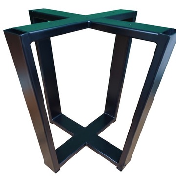 Nogi loftowe do stolu blatu okraglego 80x73 Trapez