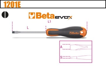 ПЛОСКАЯ ОТВЕРТКА EVOX 3,5X100 ММ BETA 1201E/3,5X100
