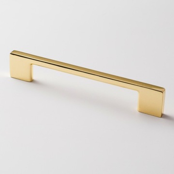 UCHWYT MEBLOWY NEW LUCCA 128MM ZŁOTY POŁYSK TECHNO