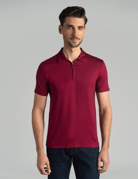 Koszulka polo vittoria bordo L