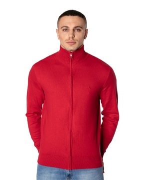 Sweter Męski Rozsuwany Półgolf Golf S3S C122 r L