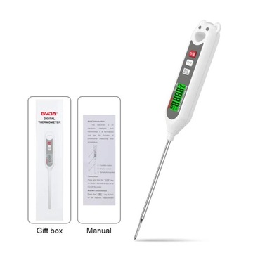 Digital Food Thermometer Kitchen Thermometer Meat Oil Milk BBQ