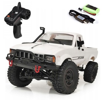 SAMOCHÓD ZDALNIE STEROWANY Auto RC TERENOWY WPL 4x4 PILOT OFF ROAD DUŻY