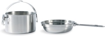 Tatonka Kempingowy Kettle Garnek i Patelnia ze Stali Nierdzewnej