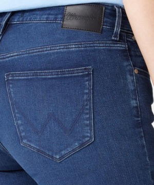 Джинсы Wrangler Skinny W28KLF206 Синяя лава W26/L32