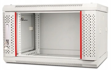 Getfort SZAFA RACK 19'' 6U 600X450 wisząca JASNA