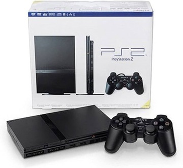 KONSOLA PLAYSTATION 2 PS2 ZESTAW KOMPLETNY ORYGINALNE AKCESORIA SONY