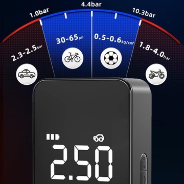 БЕСПРОВОДНОЙ ЭЛЕКТРИЧЕСКИЙ НАСОС АВТОМОБИЛЬНЫЙ КОМПРЕССОР ВЕЛОСИПЕД ПОРТАТИВНЫЙ