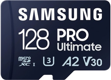 Карта памяти SAMSUNG Pro Ultimate microSDXC 128 ГБ