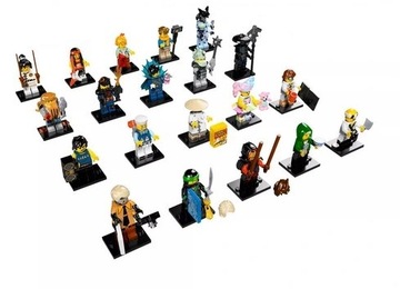 LEGO MINIFIGURES 71019 NINJAGO MOVIE SERIES KOMPLET 20 FIGUREK