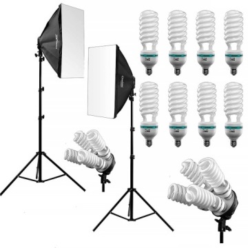 2 фотолампы Софтбокс LARGE SET BRIGHT