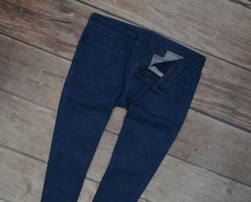 88 # EMPORIO ARMANI # MĘSKIE SPODNIE SLIM W34/L34