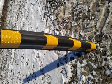 Резиновая защита углового бампера 80см.