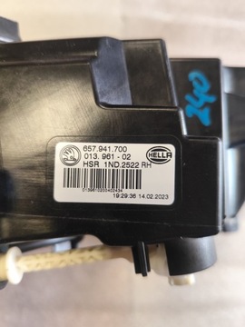 HALOGEN PRAVÝ SKODA SCALA 2019-2022 NR ORIGINÁLU 657941700