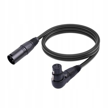 Adapter kabla przedłużającego mikrofonu XLR Adapter kabla XLR żeński 90 sto