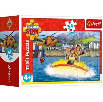 Puzzle 54 Mini Strażak Sam w gotowości TREFL