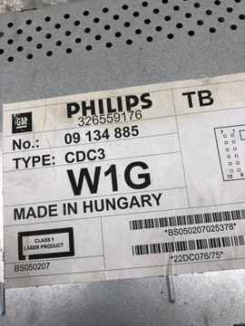 CD-ЧЕЙНДЖЕР OPEL ZAFIRA A 09134885