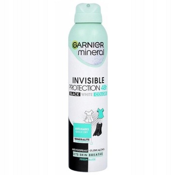 Garnier Mineral Invisible Protection Fresh Aloe antyperspirant spray 250ml