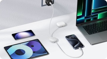 КАБЕЛЬ BASEUS USB-C TYPE-C ДЛЯ БЫСТРОЙ ЗАРЯДКИ, В НАМОТКЕ, 60 Вт, QC PD, 1 м