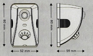 ДВОЙНАЯ КАМЕРА ЗАДНЕГО НАПРАВЛЕНИЯ ZENEC ZE-RVSC200