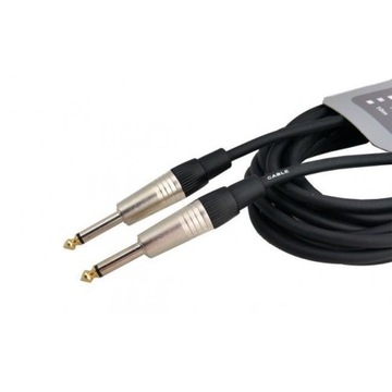 Kabel Wtyk Jack 6,3 mono - wtyk Jack 6,3 mono 7m