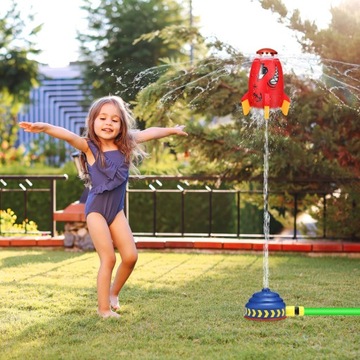 Детские уличные игрушки Ракетная установка для разбрызгивания воды