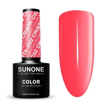 SUNONE UV/LED Gel Polish Color C02 Crista lakier hybrydowy 5ml