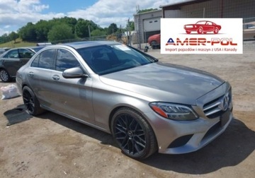 Mercedes 2020 Mercedes-Benz Klasa C 2020r., 2.0l, od ubezpieczalni 2.0 Benzyna 255KM