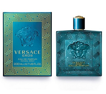 VERSACE EROS FOR MEN 200ML WODA PERFUMOWANA DLA MĘŻCZYZN PERFUMY MĘSKIE