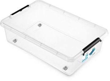 КОНТЕЙНЕР ПОД КРОВАТЬЮ ЯЩИК ДЛЯ ХРАНЕНИЯ ХРАНЕНИЕ на колесах 29л