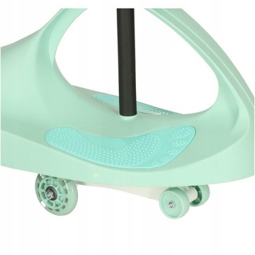 Детские светящиеся колеса Gravity Ride On LED Pusher Mint