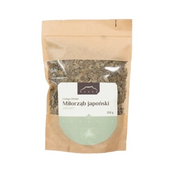 Ginkgo biloba liść cięty 250g Nanga