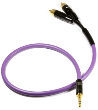 MELODIKA MDMJ2R200 PURPLE RAIN STEREO MINI JACK КАБЕЛЬ 3,5–2 RCA CINCH 20 м