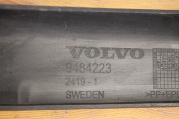 LIŠTA NÁRAZNÍKU PŘEDNÍ VOLVO V70 00- 9484223